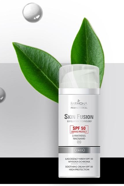 Farmona Professional SKIN FUSION Łagodzący krem SPF 50 100 ml