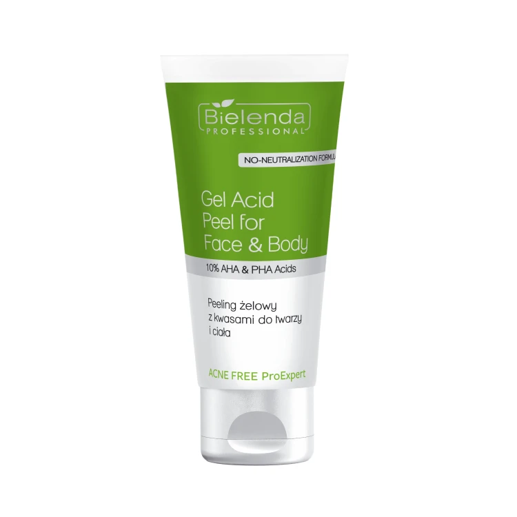BIELENDA ACNE FREE ProExpert Peeling żelowy do twarzy i ciał