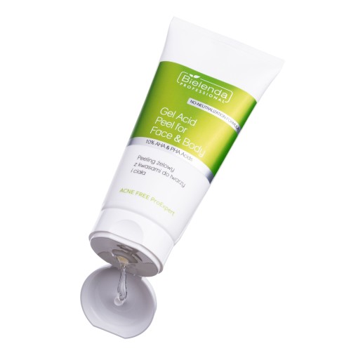 BIELENDA ACNE FREE ProExpert Peeling żelowy do twarzy i ciał