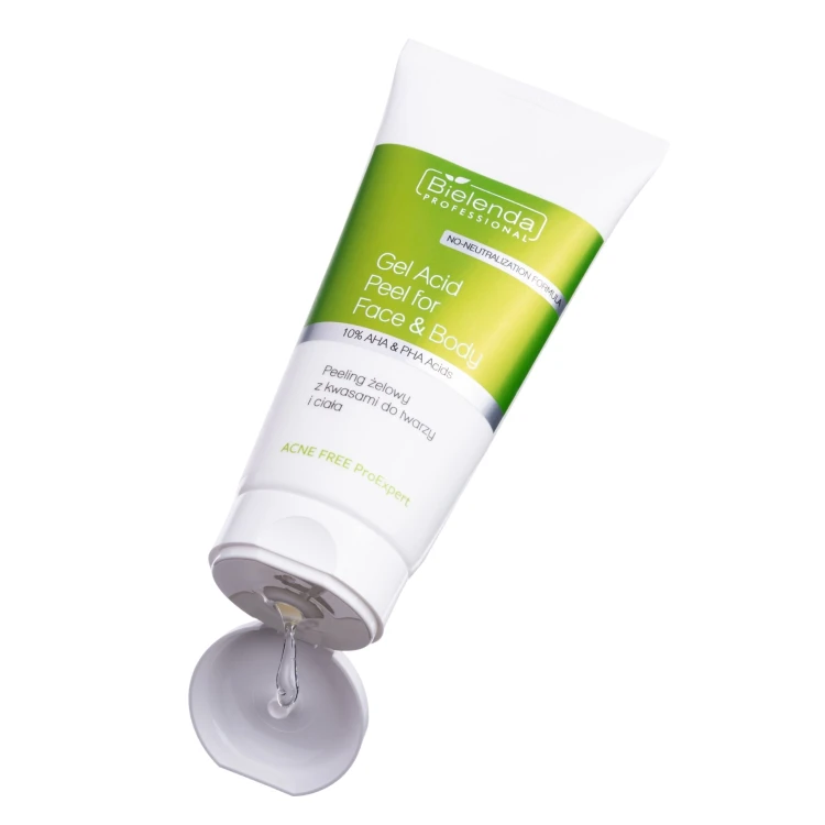 BIELENDA ACNE FREE ProExpert Peeling żelowy do twarzy i ciał