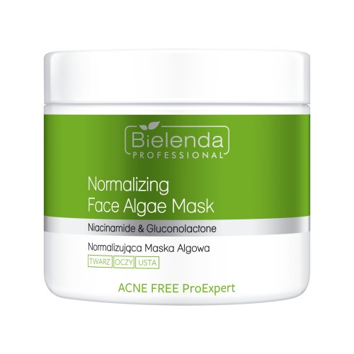 BIELENDA ACNE FREE ProExpert Normalizująca maska algowa 160 