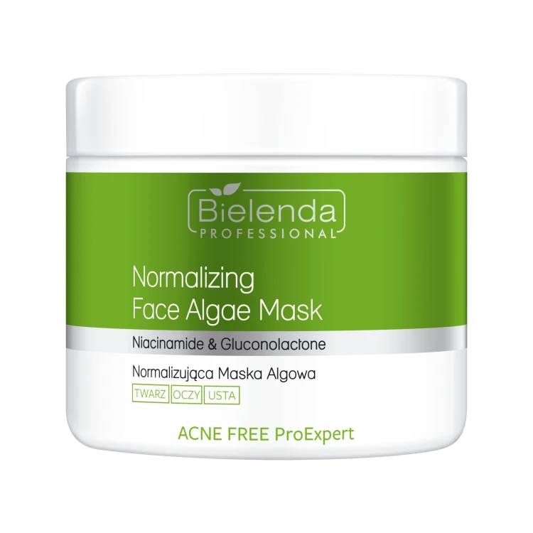BIELENDA ACNE FREE ProExpert Normalizująca maska algowa 160 