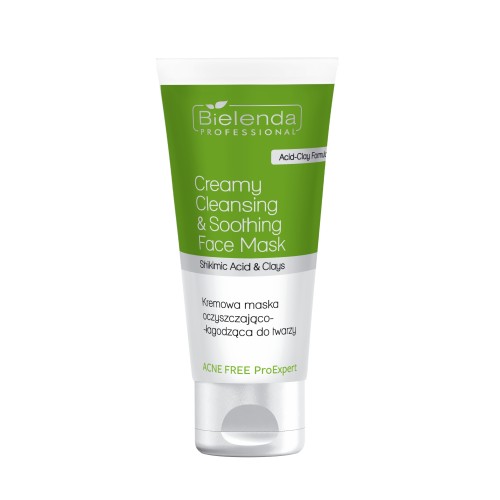 BIELENDA ACNE FREE ProExpert Kremowa maska oczyszczająco-łag