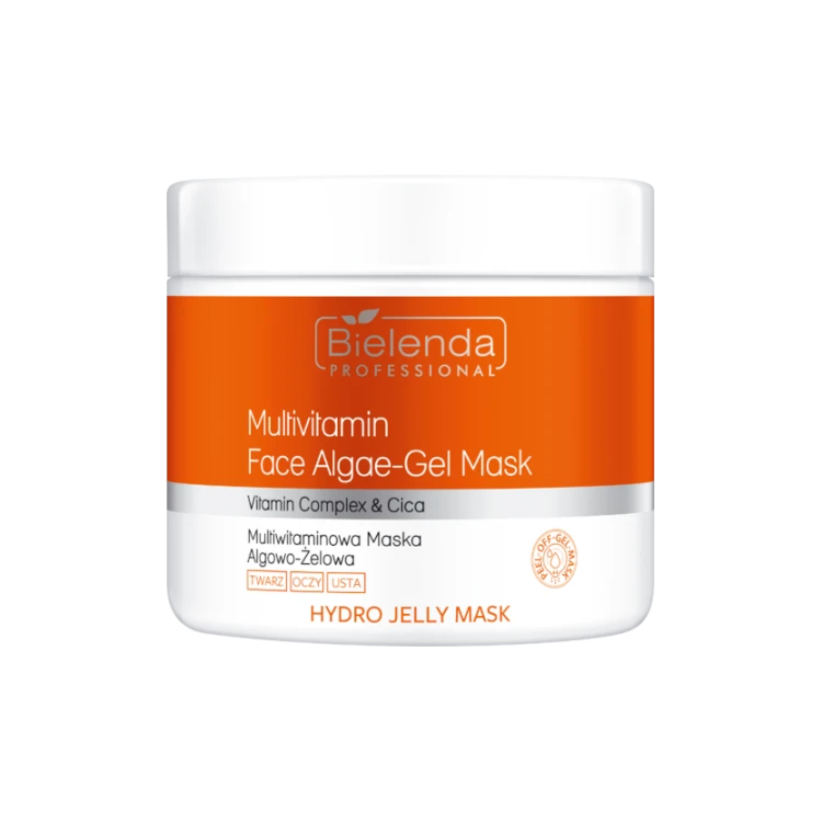 BIELENDA HYDRO JELLY MASK Multiwitaminowa maska algowo-żelow