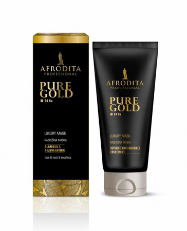 Luksusowa maska z 24ka złotem 150 ml Kozmetika Afrodita