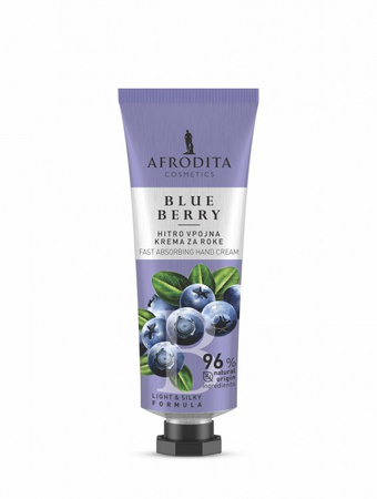 Krem do rąk Blue Berry 50 ml - Afrodita Cosmetics