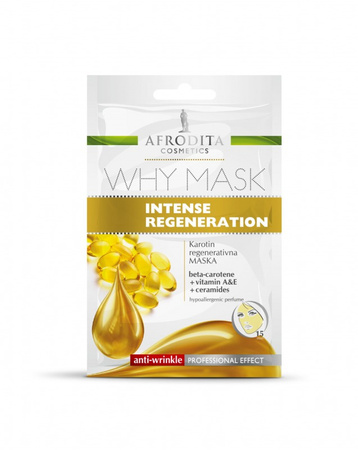 Kozmetika Afrodita - WHY MASK Intense Regeneration 2x6ml