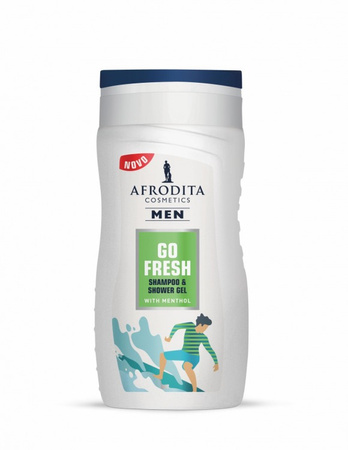 Kozmetika Afrodita - Men - żel pod prysznic i do włosów Go Fresh