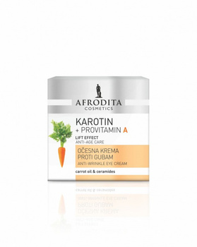 Kozmetika Afrodita - Karotin - Krem pod oczy przeciwzmarszczkowy 15 ml